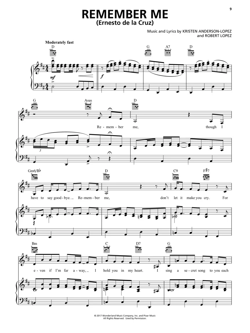Coco - Piano/Vocal/Guitar - Image 4