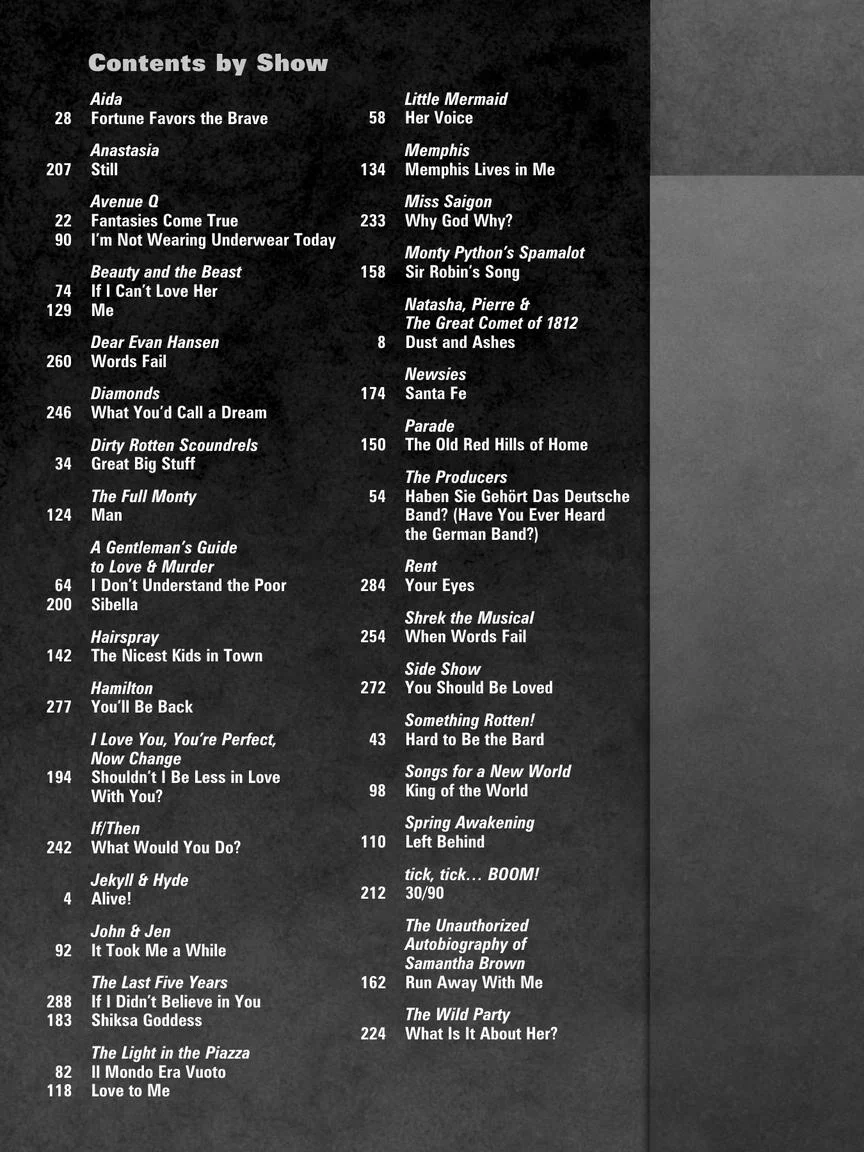 Contemporary Singing Actor: Men's Voices - Vol. 1 - Image 3