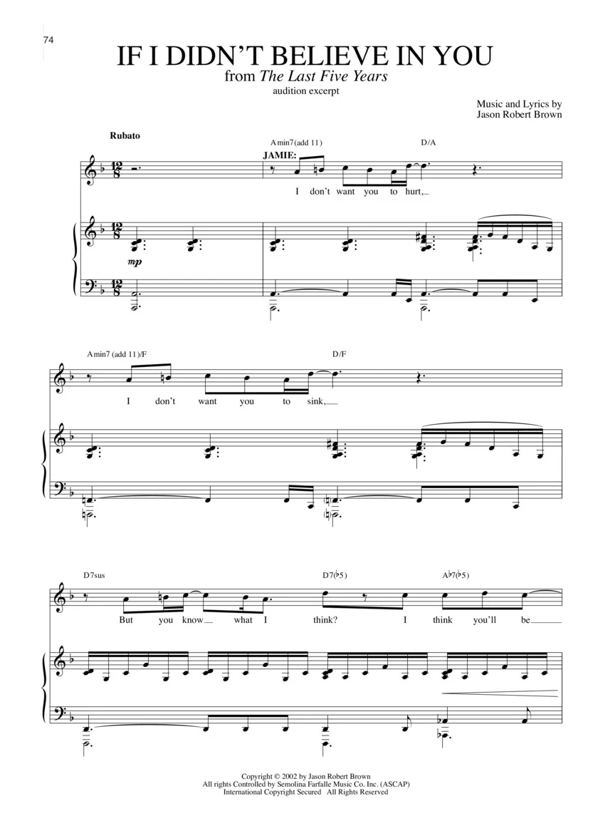 Contemporary Broadway Audition: Men's Edition - Book/Online Audio - Image 6