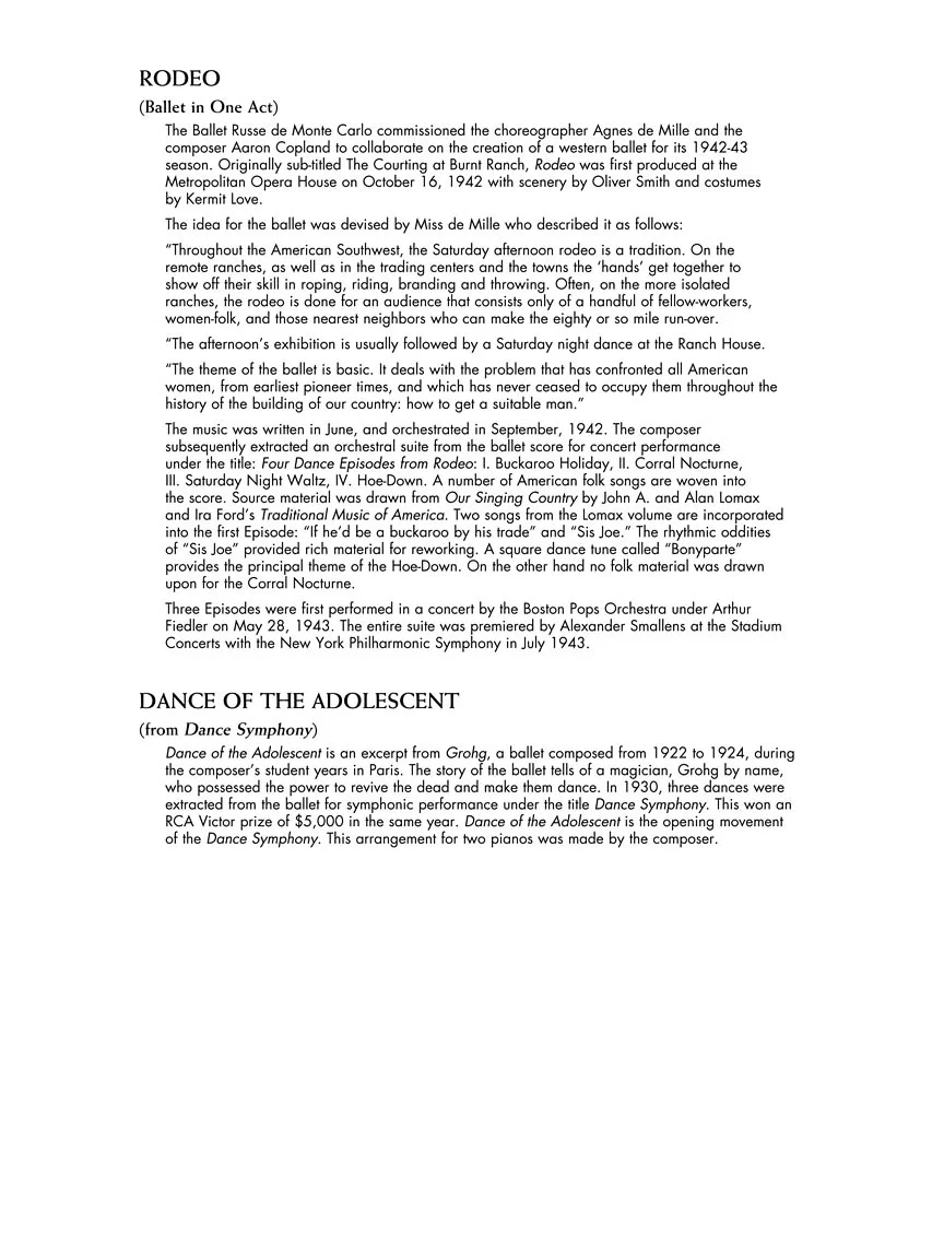 Copland: Ballet Music for Piano - Image 6