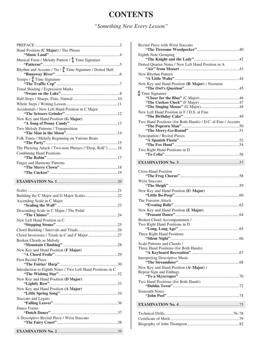 Thompson's Modern Course for the Piano 1st Grade Book With Audio - Image 2