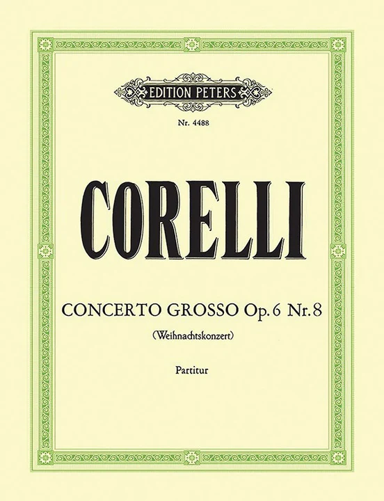 Corelli Concerto Grosso Op. 6 No. 8 in G minor (Christmas Concerto) Full Score