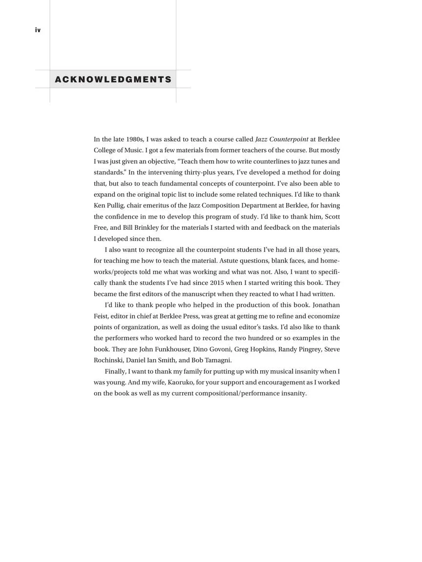 Counterpoint in Jazz Arranging - Image 3