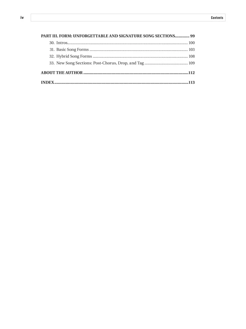 Craft of Songwriting, The - Image 3