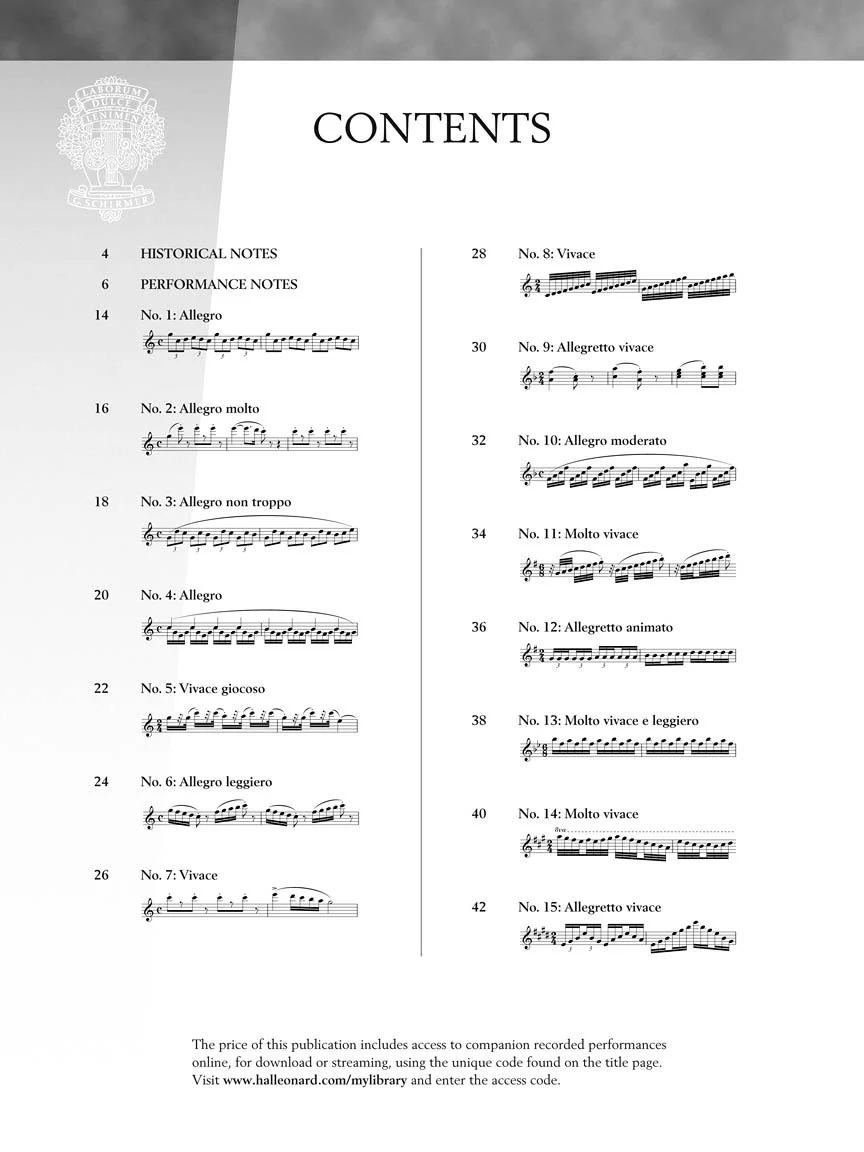 Czerny - Thirty New Studies In Technics, Op. 849 - Piano Book/cd Schirmer Performance Editions - Image 3