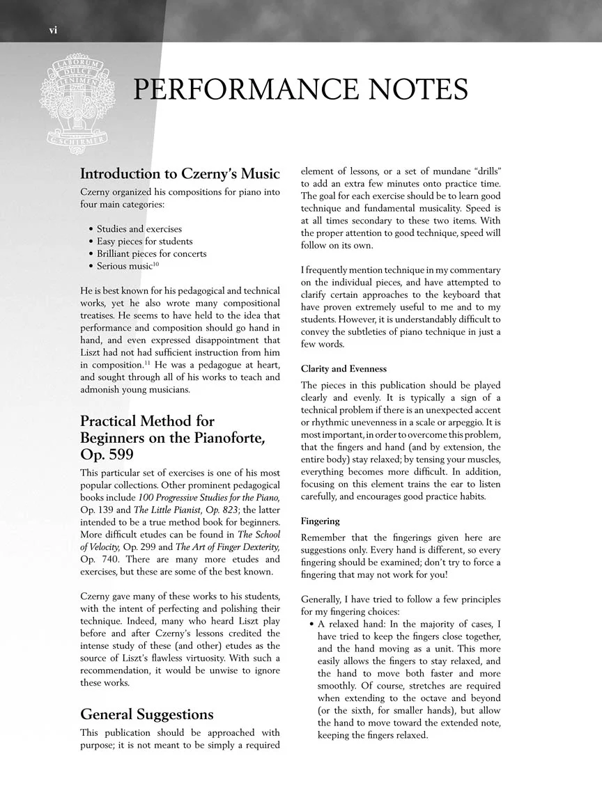 Czerny - Practical Method for Beginners, Op. 599 - Schirmer Performance Editions - Image 6