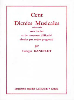 Dandelot 100 Dictations for 2 Voices