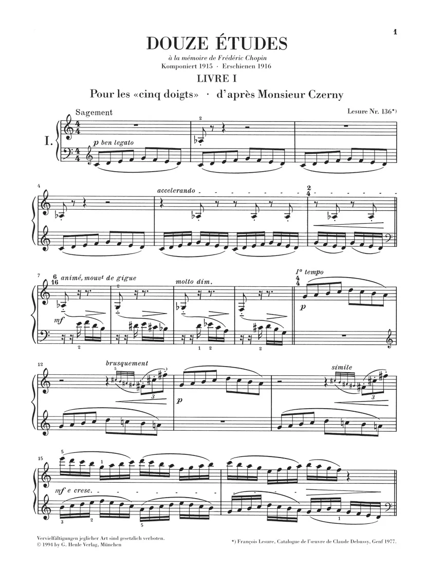 Debussy: Douze Études - Image 2