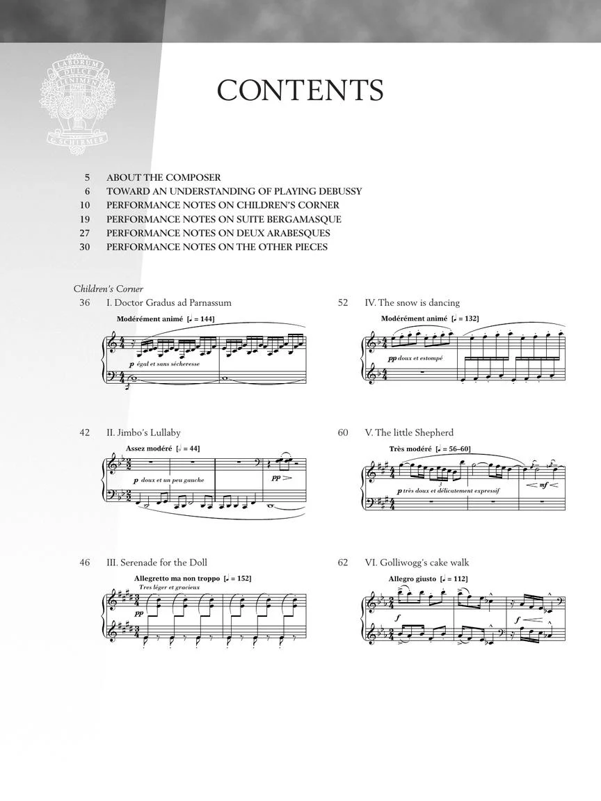Debussy - 16 Piano Favorites - Schirmer Performance Editions - Image 2