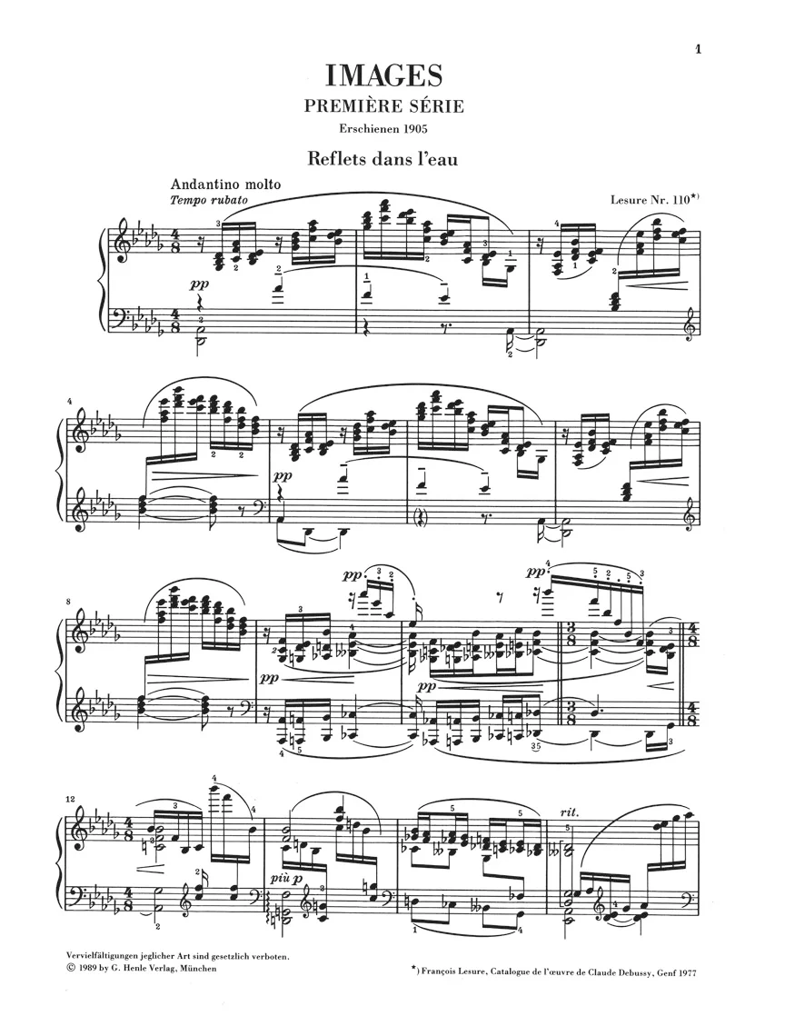 Debussy: Images 1re série - Image 2