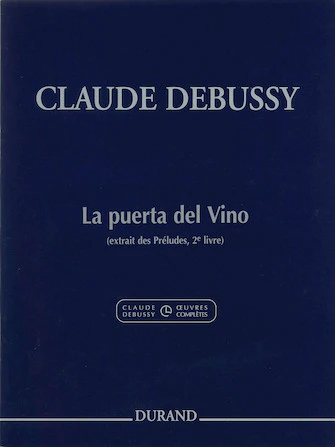 Debussy La puerta del Vino from Prèludes, Book 2