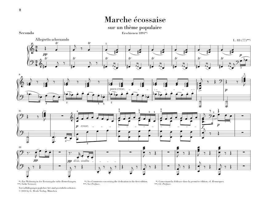 Debussy: Marché écossaise - Image 2
