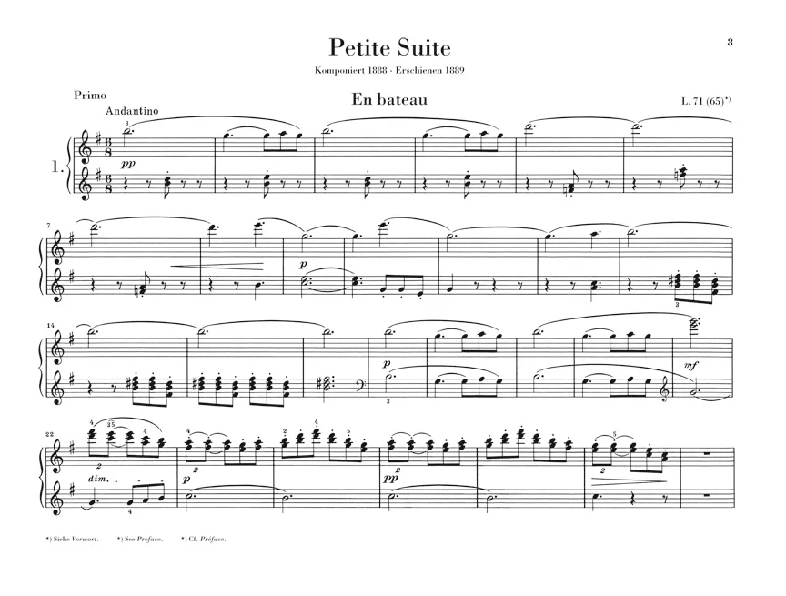 Debussy: Petite Suite for Piano Four-hands - Image 3