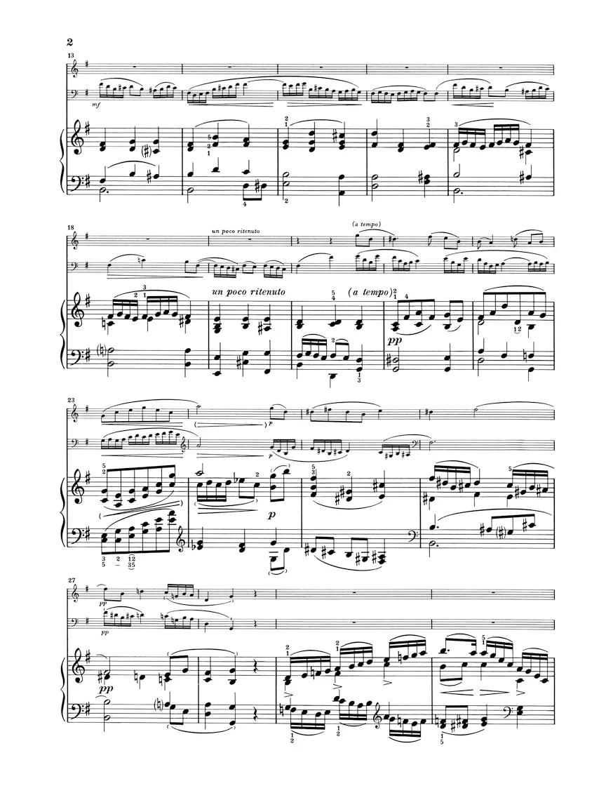 Debussy: Piano Trio in G major - Image 3