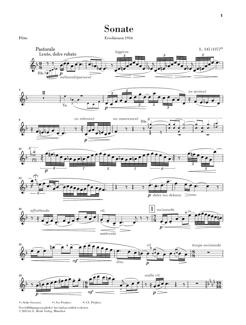 Debussy: Sonata - Image 4