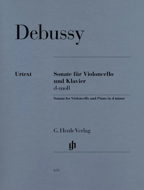 Debussy: Sonata for Cello and Piano in d minor
