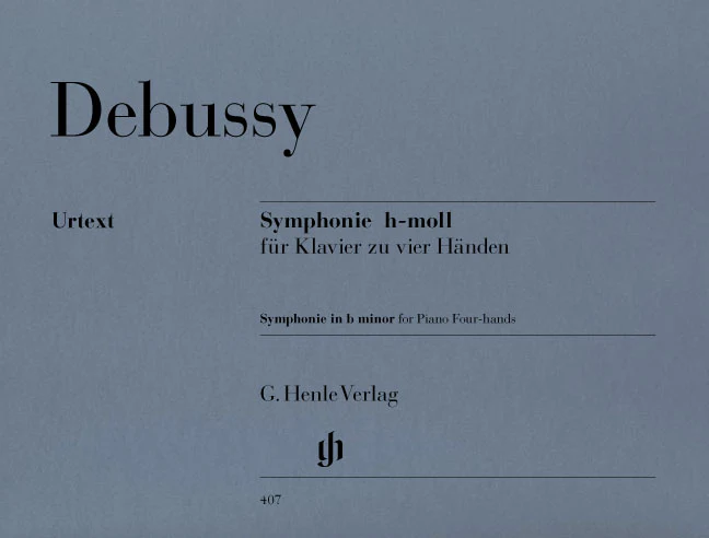 Debussy: Symphony in b minor for Piano Four-hands
