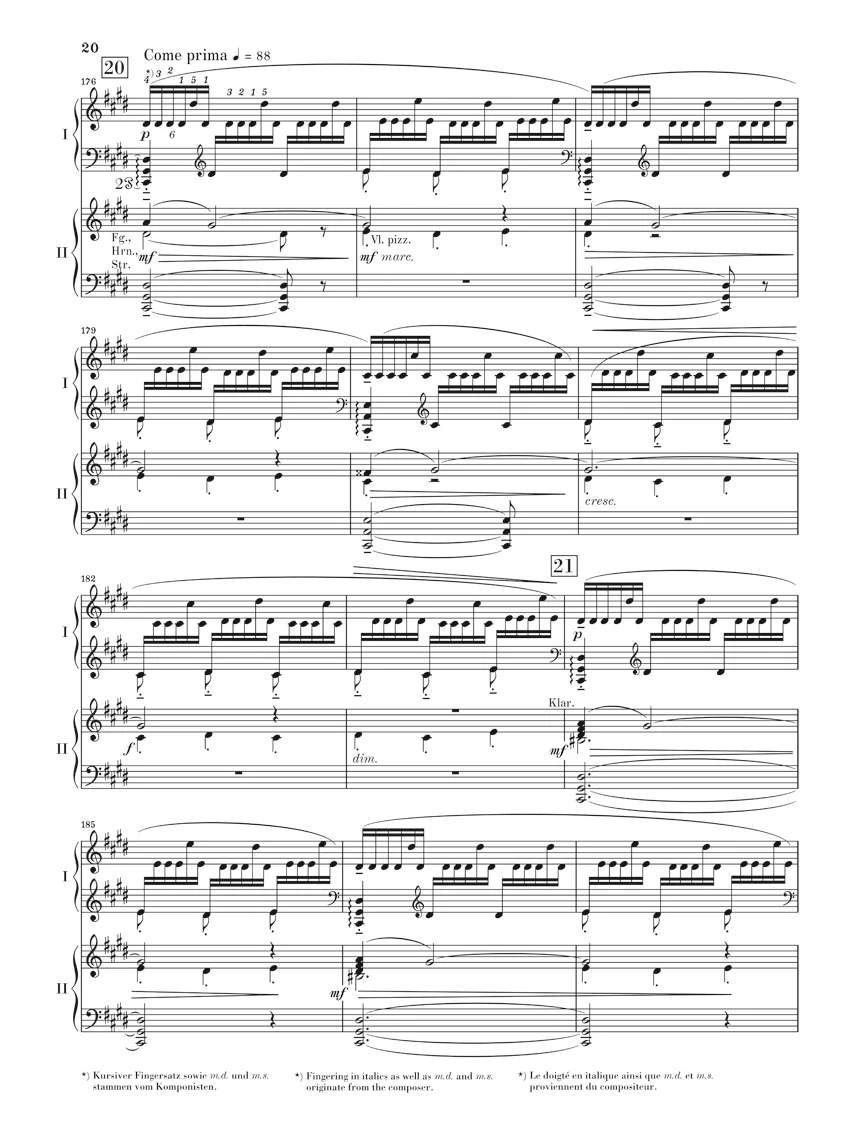 Falla: Nights in the Gardens of Spain for Piano and Orchestra (Piano Reduction) - Image 4