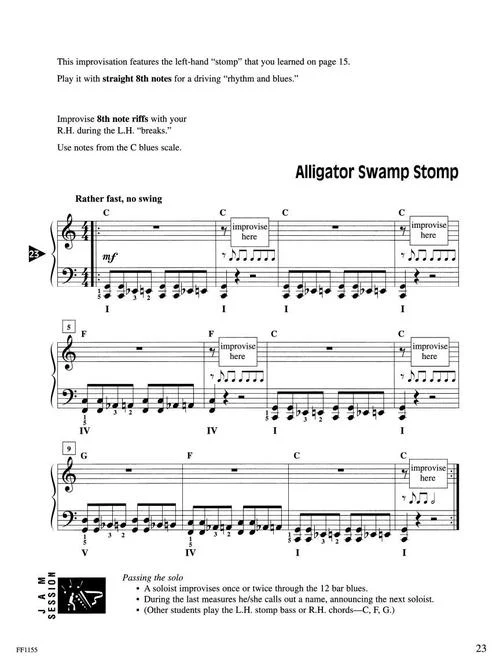Faber Discover Blues Improvisation - Image 5