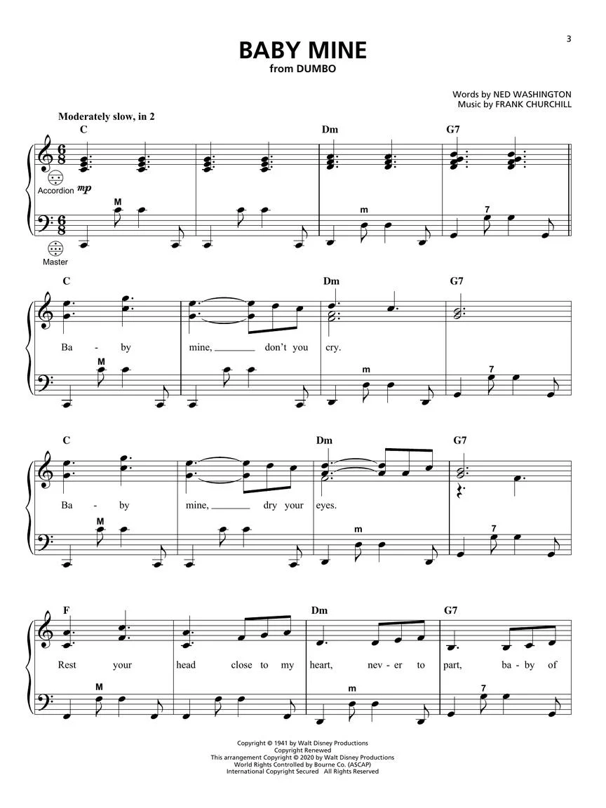 Disney Favorites for Accordion - Image 3