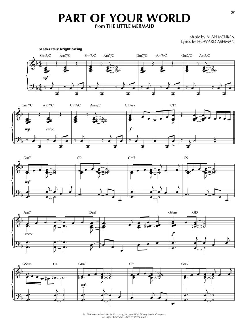 Disney Favorites - Jazz Piano Solos Series Vol. 51 - Image 6