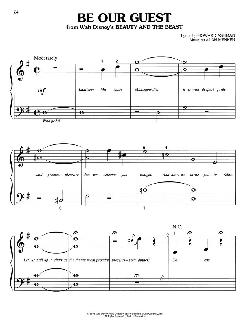 Disney Giant Movie Hits - Big-Note Piano - Image 4