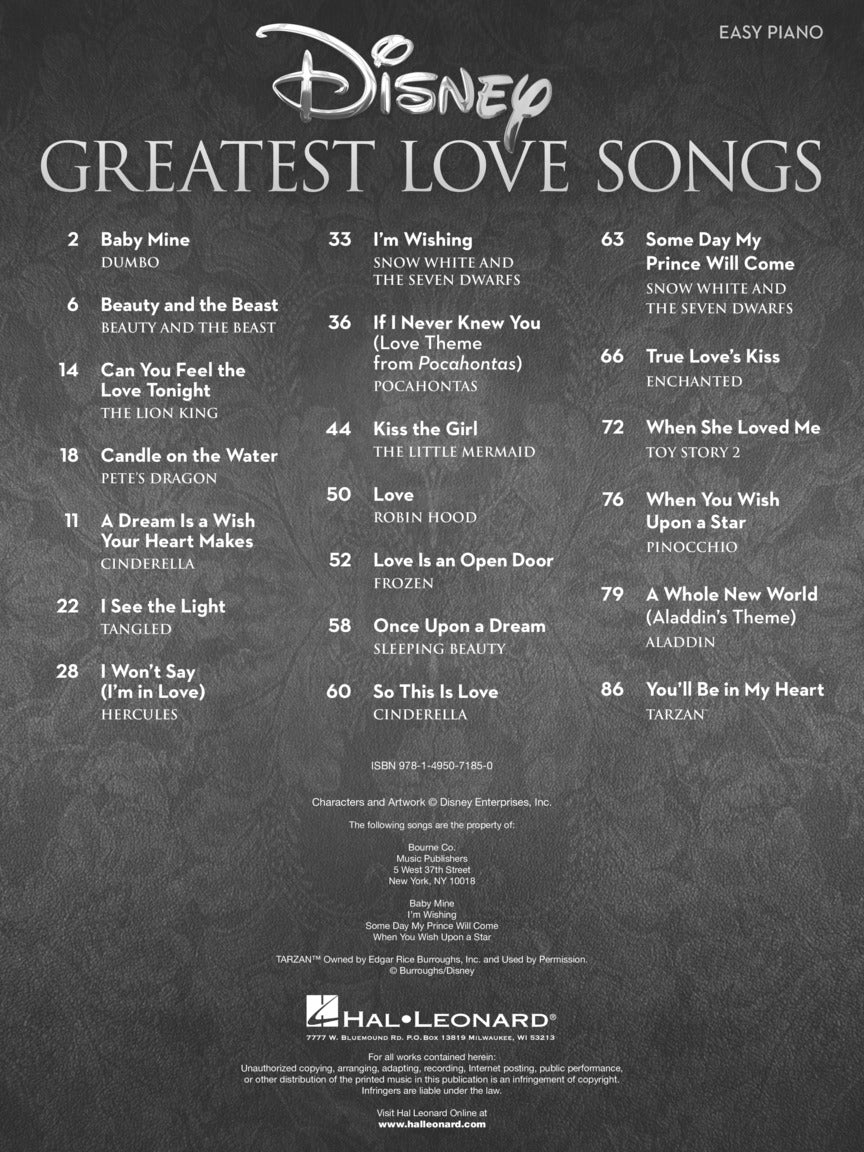 Disney Greatest Love Songs - Image 2