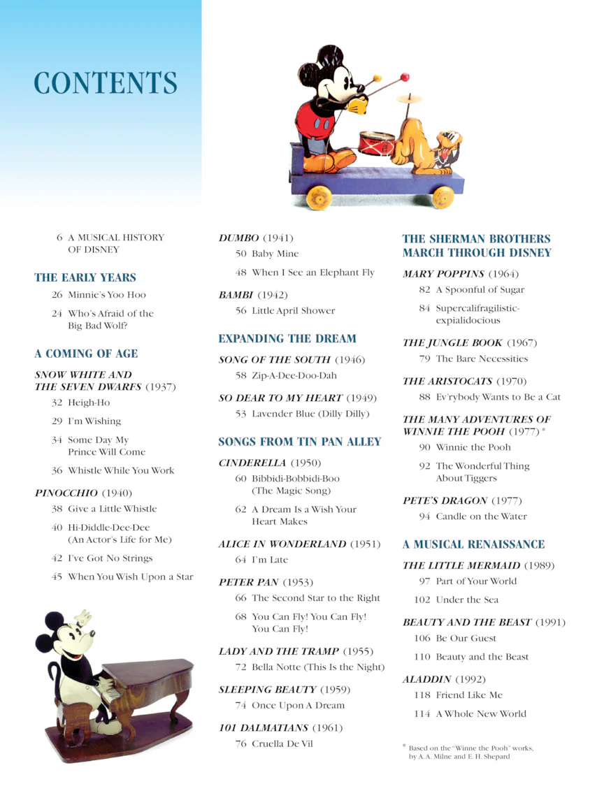 Illustrated Treasury of Disney Songs, The - Image 2