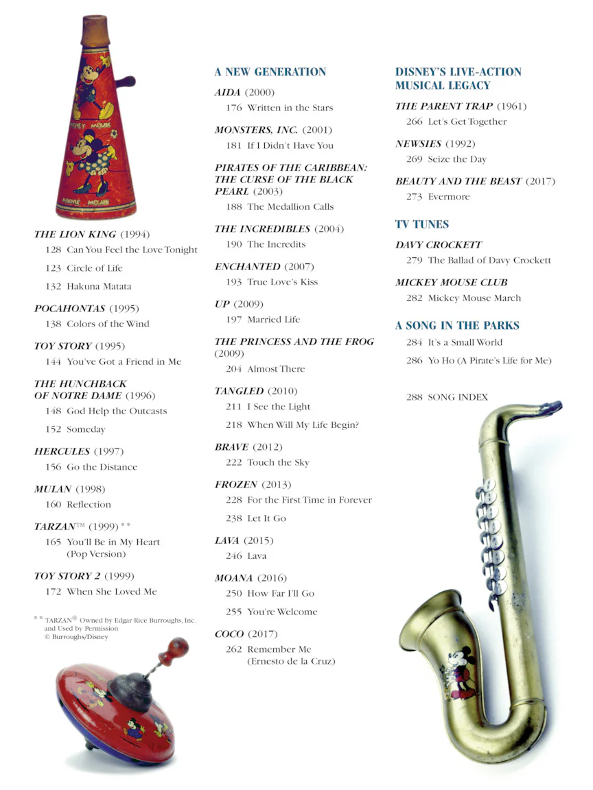 Illustrated Treasury of Disney Songs, The - Image 3