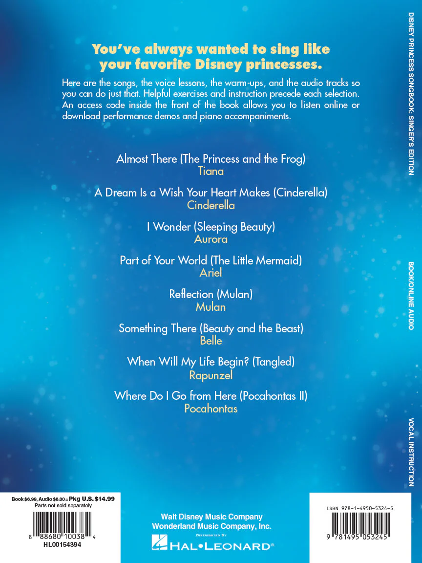 Disney Princess Songbook - Singer's Edition - Image 5