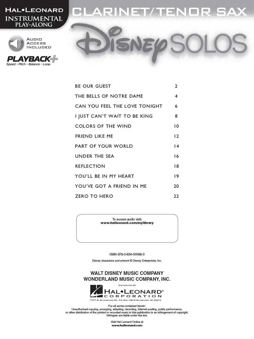 Disney Solos - Instrumental Solos - Image 2