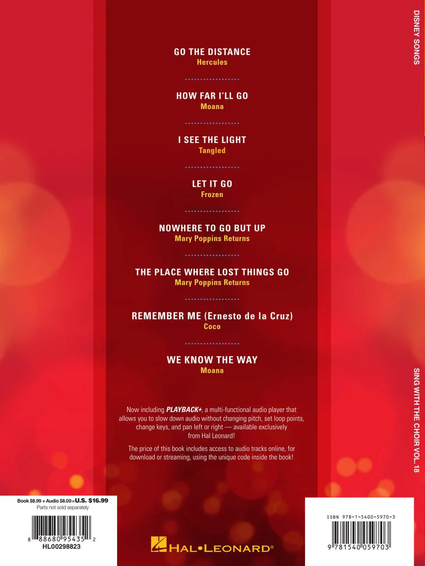 Disney Songs - Sing with the Choir Vol. 18 - Image 6