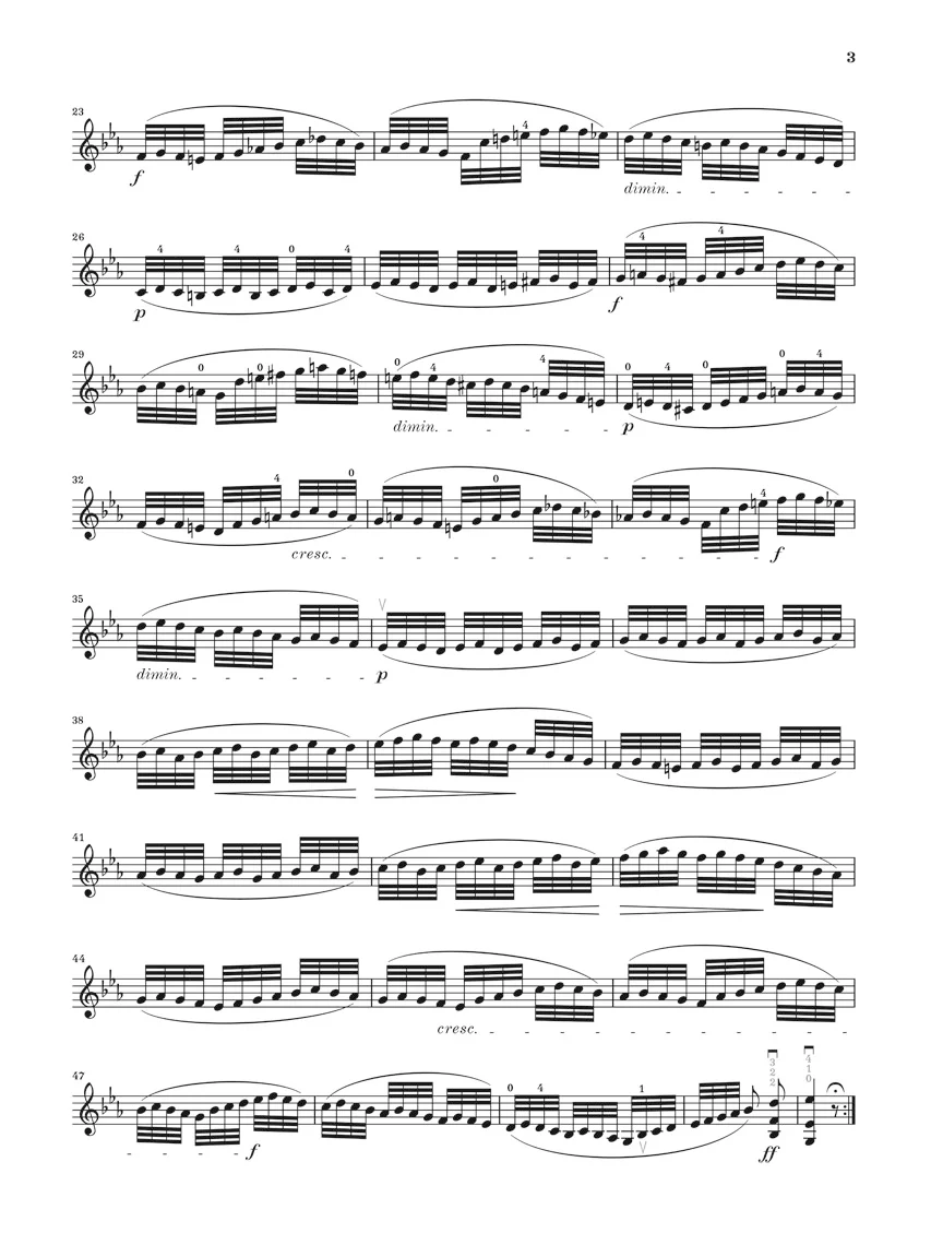 Dont: 24 Preparatory Exercisesfor Violin solo, Op. 37 of the Studies of Kreutzer and Rode - Image 4