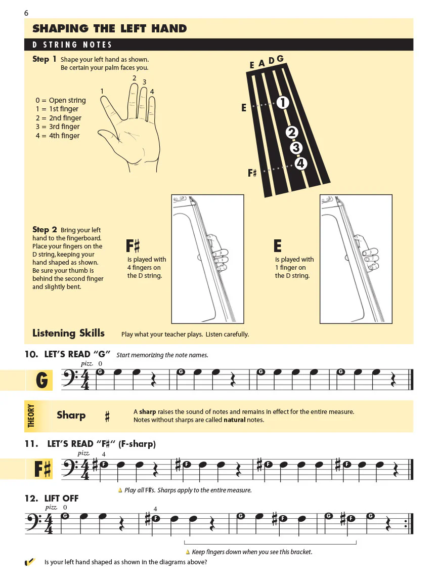 Double Bass Essential Elements for Strings – Book 1 with EEi - Image 3