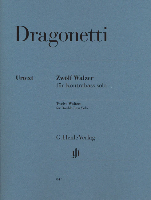 Dragonetti: Twelve Waltzes for Double Bass Solo