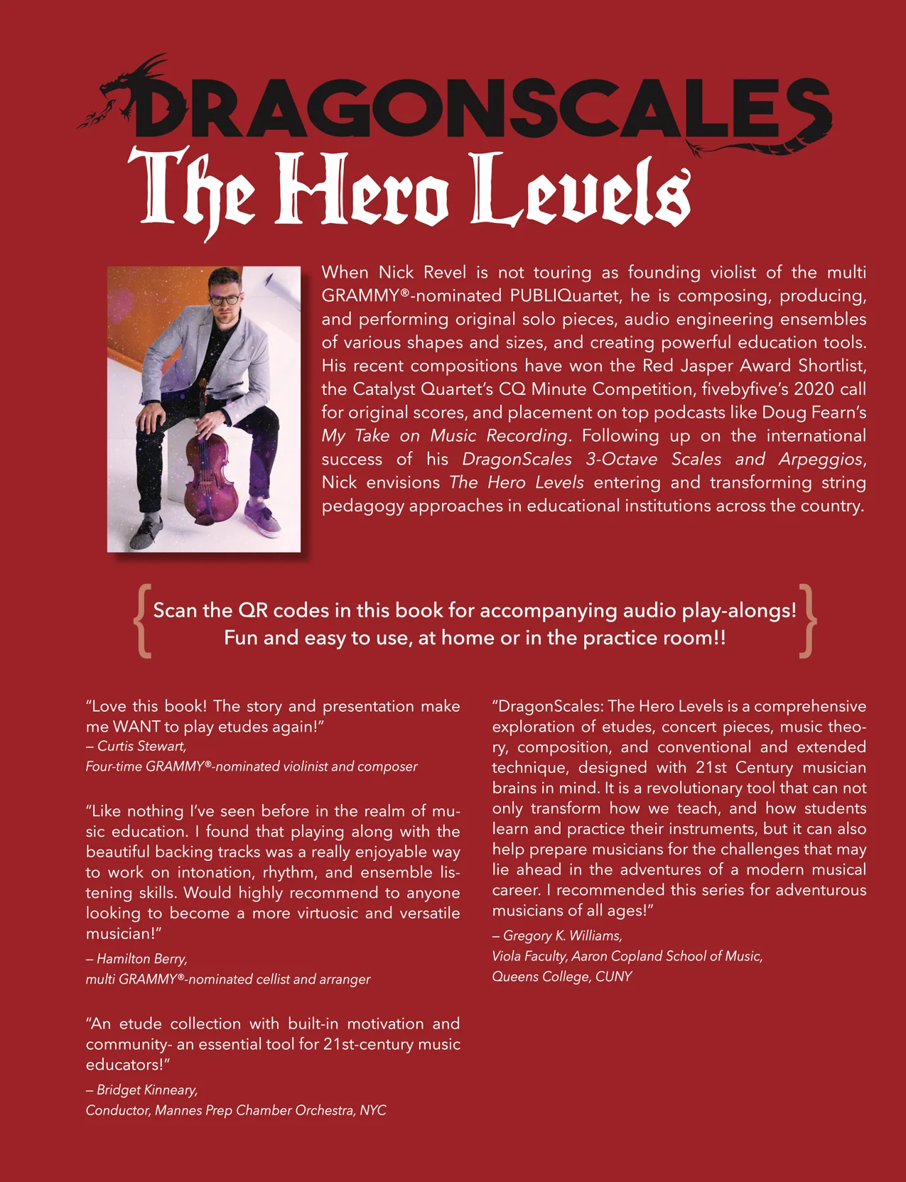 Revel: DragonScales The Hero Levels 25 Fantasy Etudes to Slay Evil, Viola Legend (Level 3) - Image 3