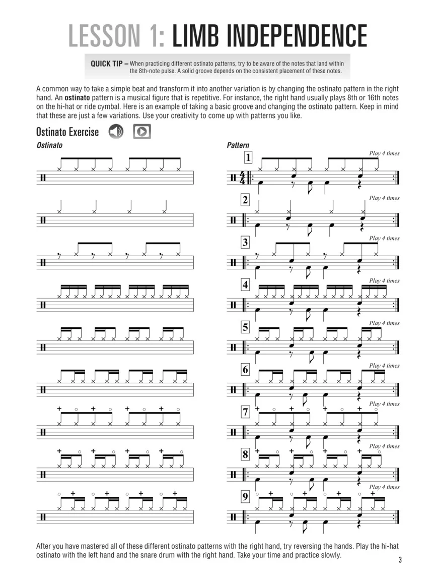 Hal Leonard Drumset Method - Book 2 - Image 3