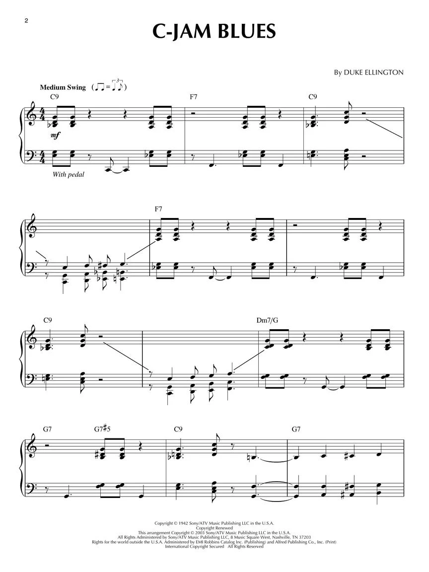 Ellington, Duke - Jazz Piano Solos, Vol. 9 - Image 3