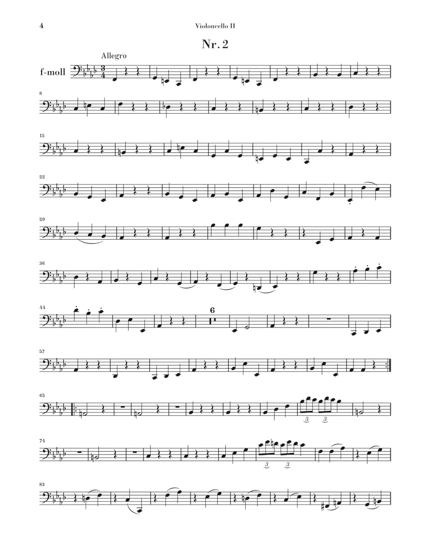 Duport: 21 Etudes for Cello - Image 7