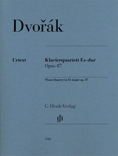Dvořák: Piano Quartet E flat major, Op. 87