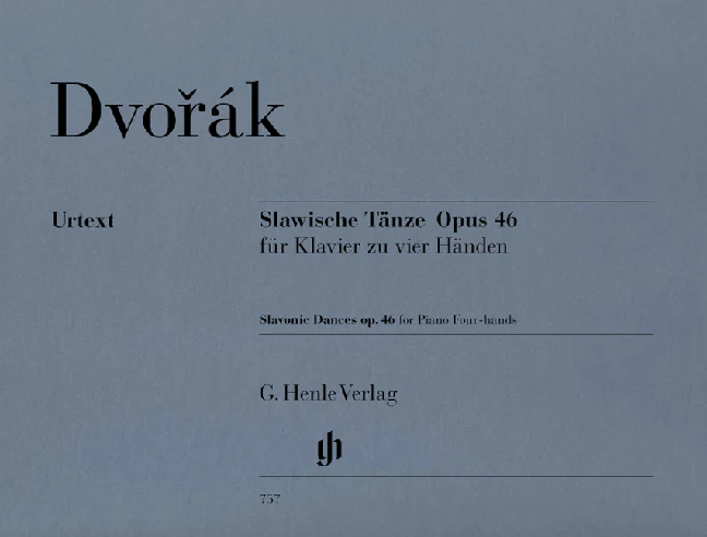 Dvořák: Slavonic Dances, Op. 46 for Piano Four-hands