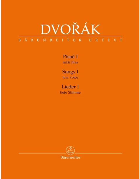 Dvorak: Songs I Low Voice