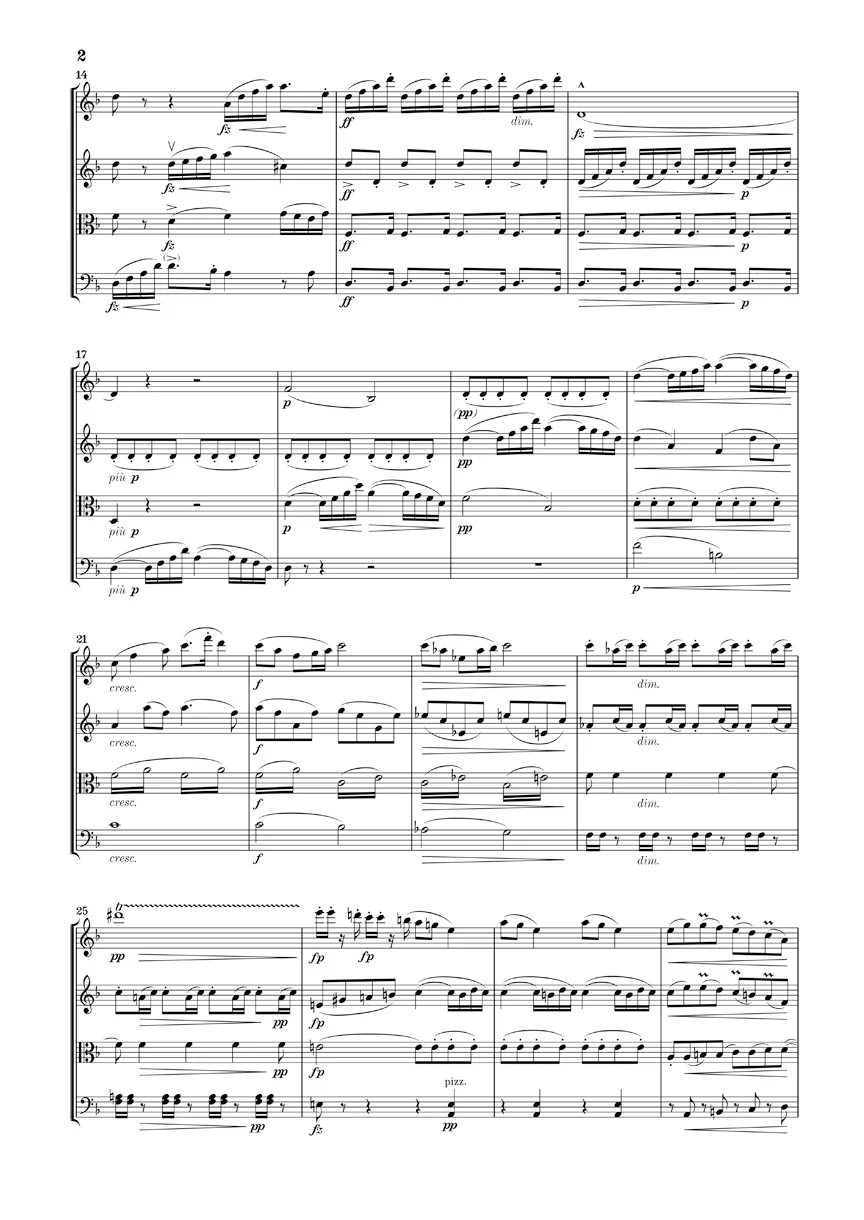 Dvořák: String Quartet in F major, Op. 96 (Study Score) - Image 3