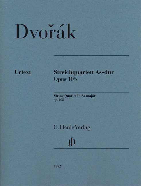 Dvořák: String Quartet in A flat major, Op. 105