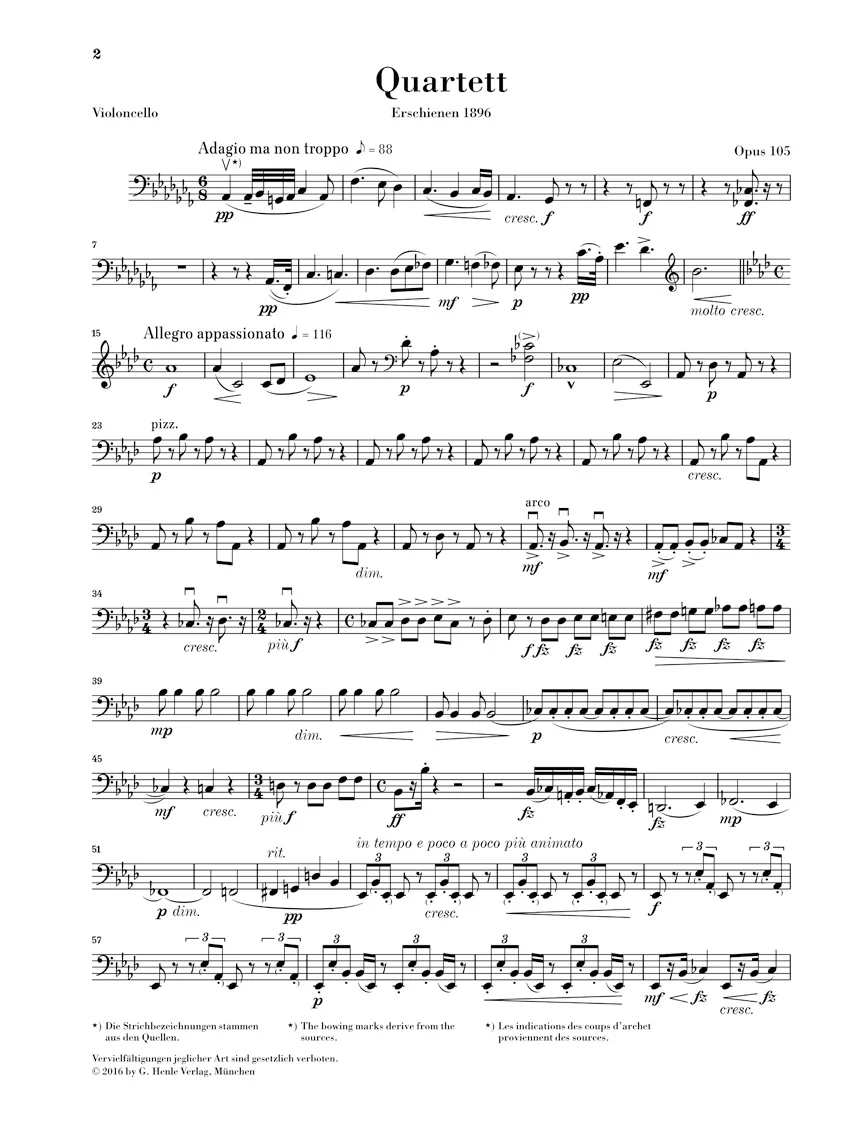 Dvořák: String Quartet in A flat major, Op. 105 - Image 5