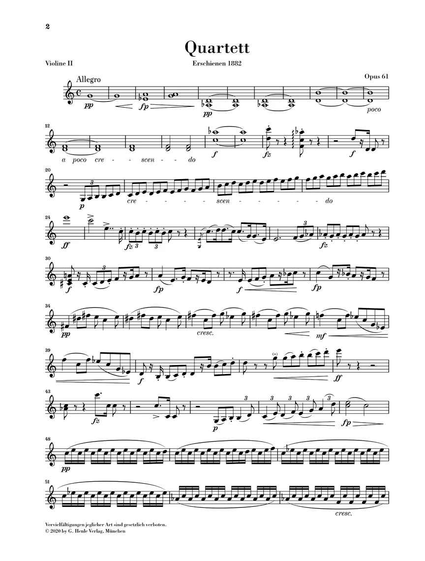 Dvořák: String Quartet in C major, Op. 61 - Image 3