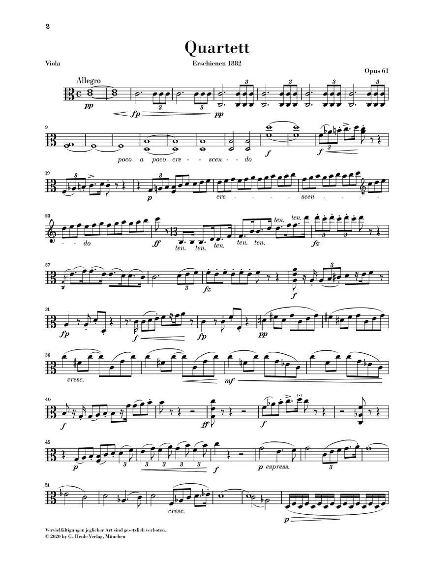 Dvořák: String Quartet in C major, Op. 61 - Image 4