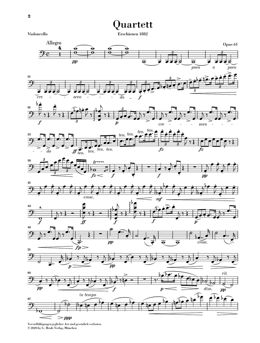 Dvořák: String Quartet in C major, Op. 61 - Image 5