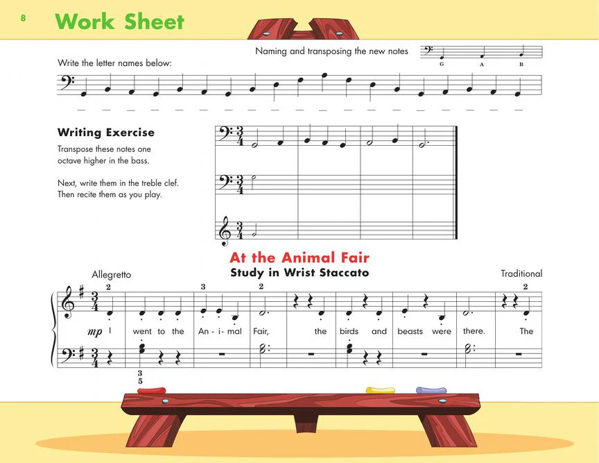 Thompson's Easiest Piano Course Part 3 – Book/Audio - Image 6