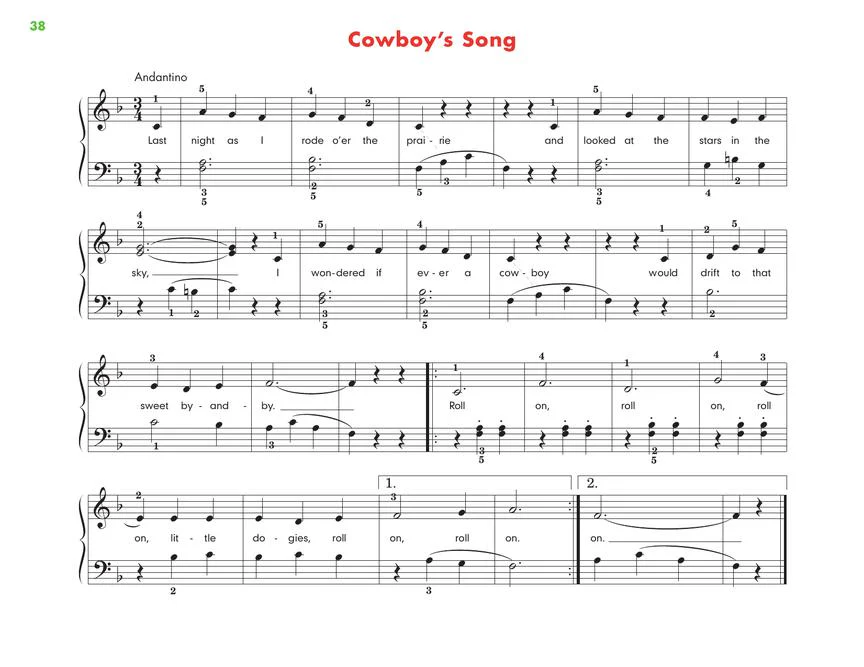 Thompson's Easiest Piano Course Part 3 – Book/Audio - Image 7